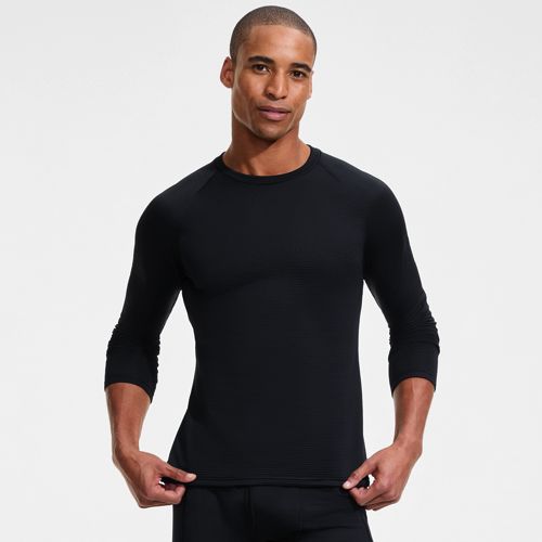 Lands' End Uniform Boys Chemise à manches longues sans repassage Bleu