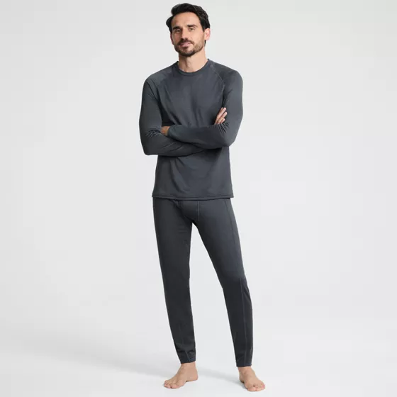 Men's Long Sleeve Crew Neck Expedition Thermaskin Long Underwear Top - primary