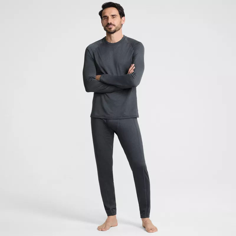 Men's Long Sleeve Crew Neck Expedition Thermaskin Long Underwear Top, alternative image