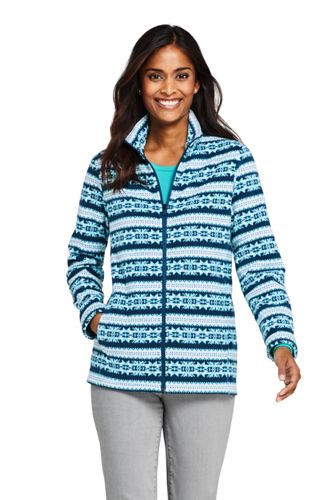 women's full zip fleece jacket