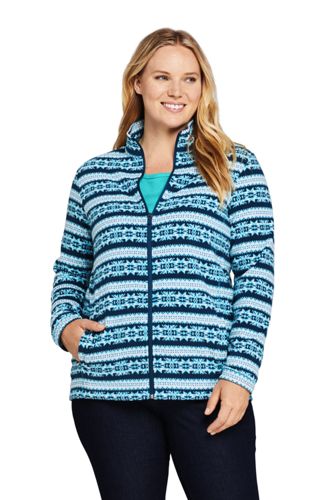 lands end full zip fleece