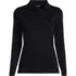 Women's Long Sleeve Supima Cotton Polo Shirt, Front