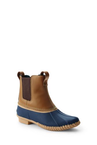 lands end lined duck boots