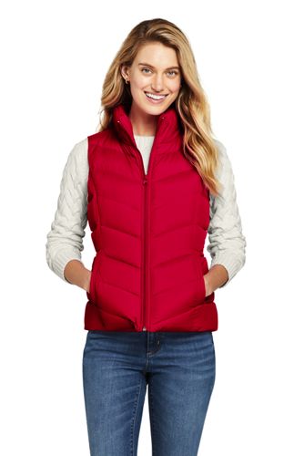 women's winter vest with hood