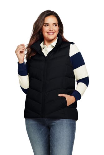 lands end plus size vest