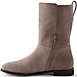 Women's Wide Width Suede Leather Mid Calf Flat Boots, alternative image