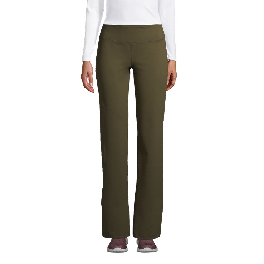 Lands end workout on sale pants