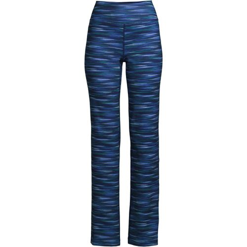  Lands' End Womens Active Yoga Pants Forest Moss Tall X