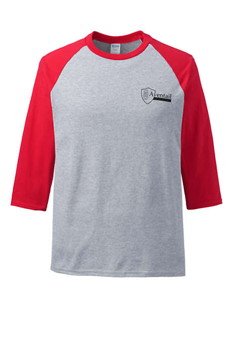 Gildan Unisex Regular Three Quarter Sleeve Screen Print T-Shirt
