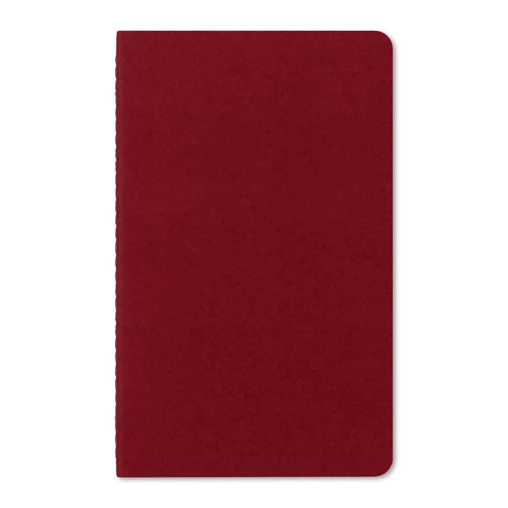 Moleskine Cahier Ruled Large Journal - Cranberry Red - One Size