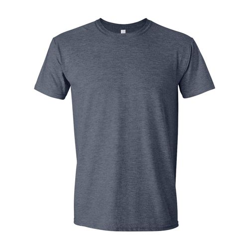Gildan Unisex Big Plus Size Short Sleeve Screen Print Heather T-Shirt