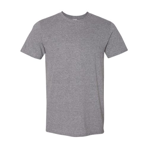 Gildan Unisex Regular Short Sleeve Screen Print Logo Heather T-Shirt
