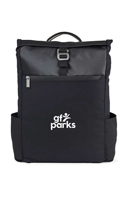Charlie Cotton Custom Logo Roll Top Laptop Backpack