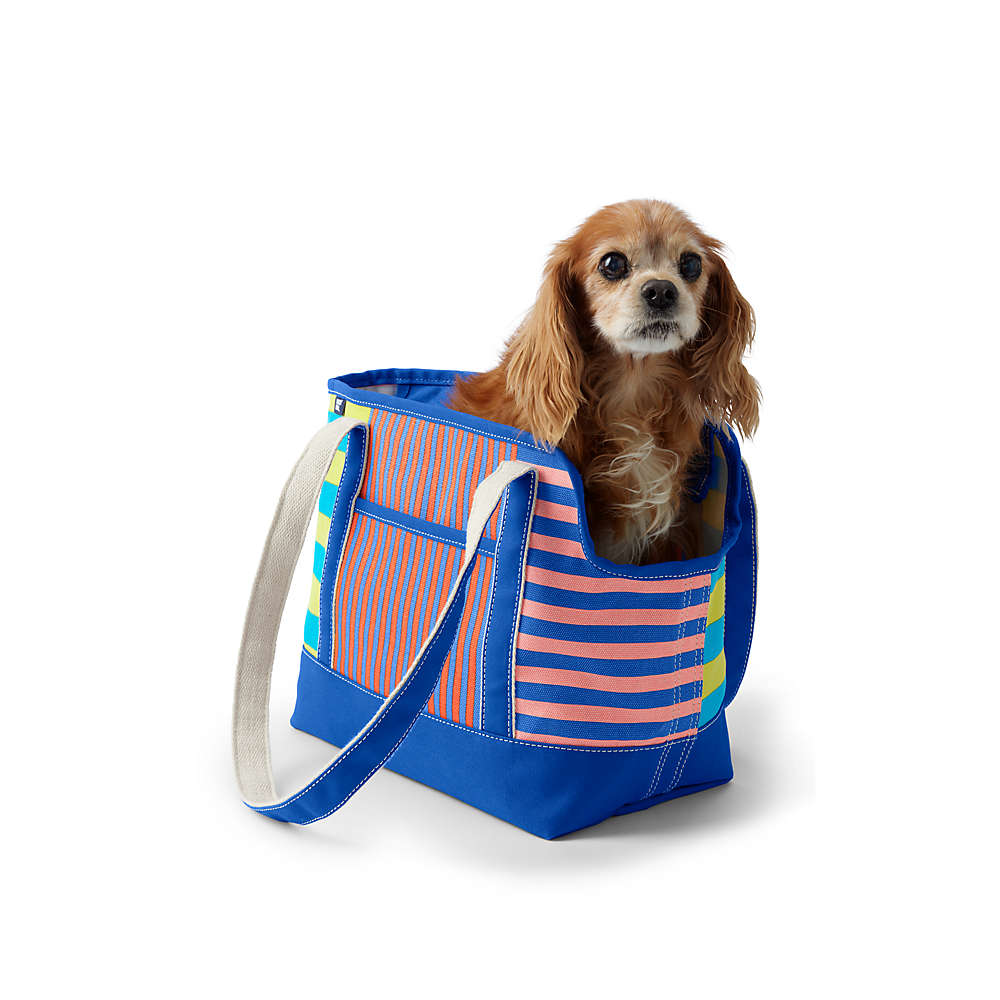 Canvas Print Dog Tote Carrier, Front