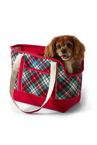 lands end dog bag