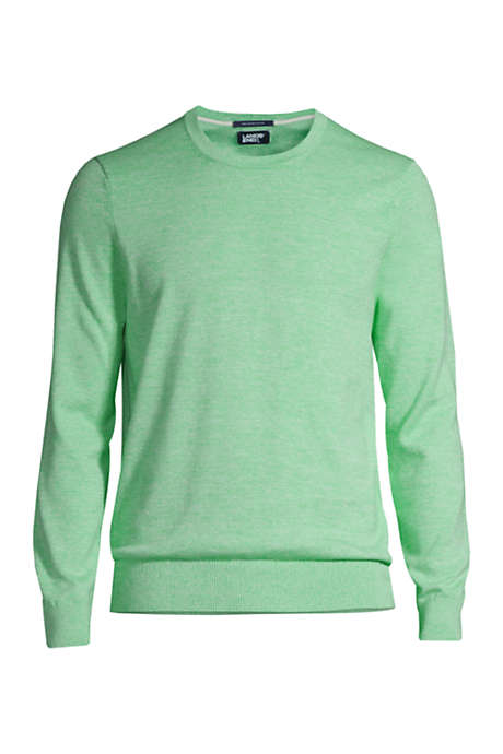 Men's Fine Gauge Supima Cotton Crewneck Sweater