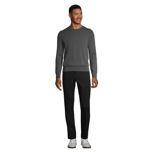 Supima Rundhals-Pullover für Herren image number 3