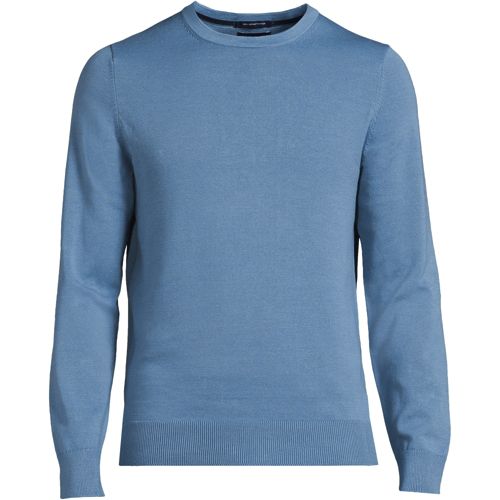 Supima® Cotton Intarsia Rower Crewneck Sweater