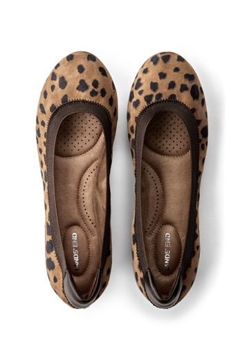 leopard print flats wide width
