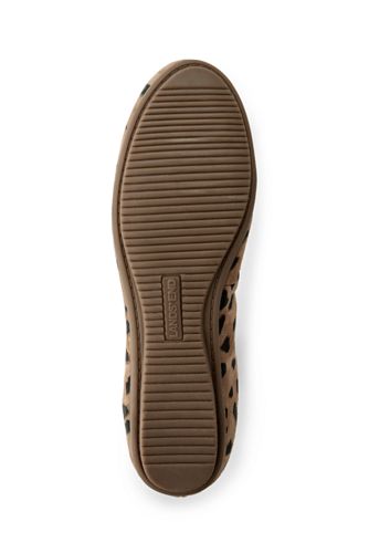 animal print flats wide width