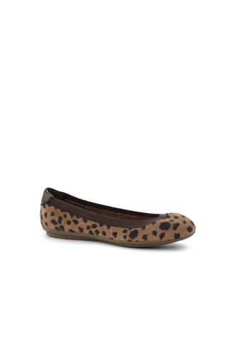 comfortable leopard print flats