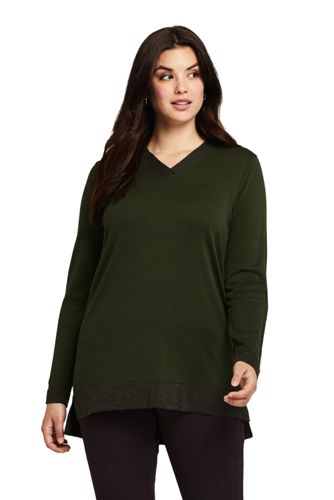 plus size tunic sweater