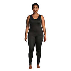 Women's Plus Size Thermaskin Heat Thermal Long Underwear Base Layer Tank Top, alternative image