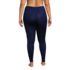 Women's Plus Size Silk Interlock Long Underwear Leggings Pants, Back