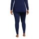 Women's Plus Size Thermaskin Heat Long Underwear Leggings Pants, Back