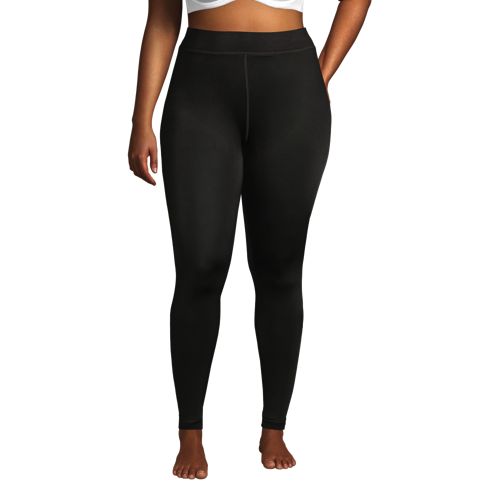 Women's Plus Size Thermaskin Heat Thermal Pants Long Underwear Base Layer  Leggings | Lands' End