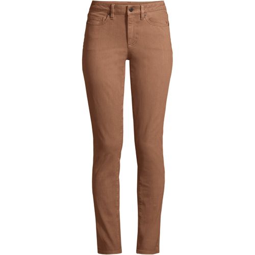 High Waist Leggings-Jeans mit Stretch in Weiß für Damen