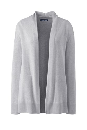 cotton long cardigan sweater