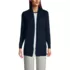 Women's Long Sleeve Open Long Cardigan Sweater, Front