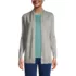 Women's Long Sleeve Open Long Cardigan Sweater, Front