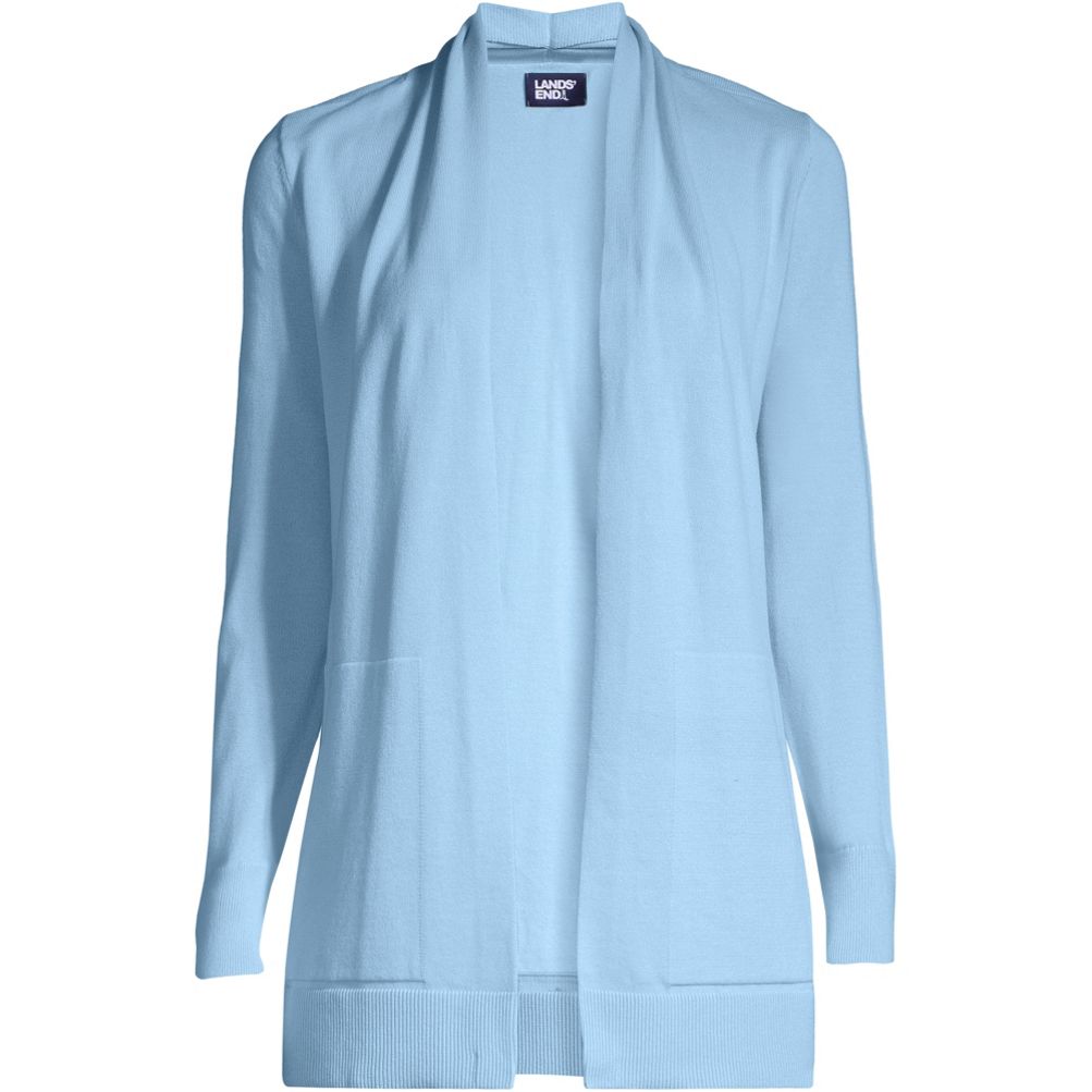 Lands end clearance supima cotton cardigan