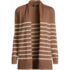 Women's Petite Long Sleeve Open Long Cardigan Sweater, Front