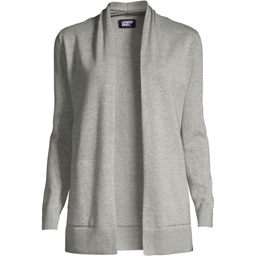 Women's Cotton Long Sleeve Open Cardigan Sweater