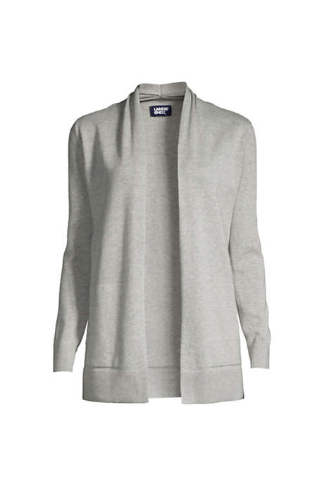 Women's Cotton Long Sleeve Open Cardigan Sweater
