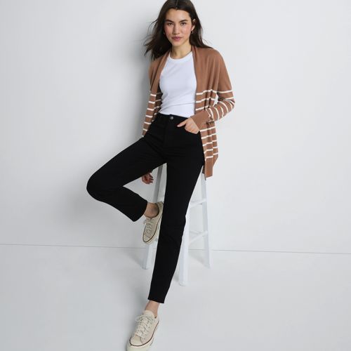 Women's Long Sleeve Open Long Cardigan Sweater, alternative image