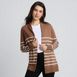 Women's Long Sleeve Open Long Cardigan Sweater, Front