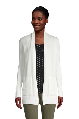cotton long cardigan sweater