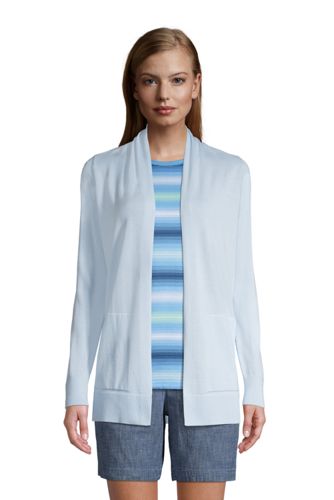 lands end women's cotton cardigans