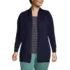 Women's Plus Size Long Sleeve Open Long Cardigan Sweater, Front