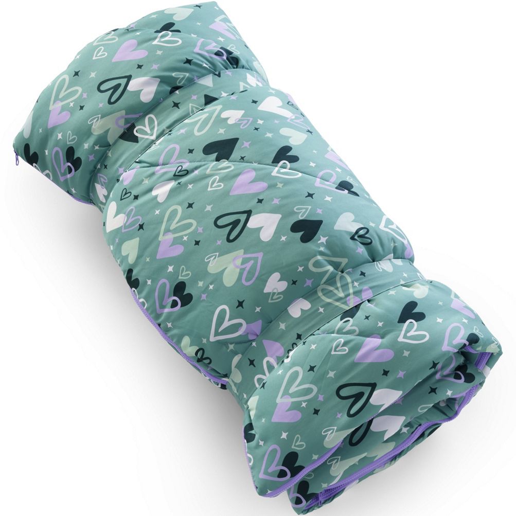 Kids Sleeping Bag with Attached Pillow