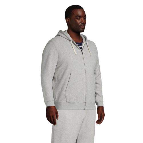 Rich Cotton Men Hoodie Fleece Sweatshirt Pullover Long Sleeve Heavyweight Performance Slim Fit Small Big Tall Winter Fall