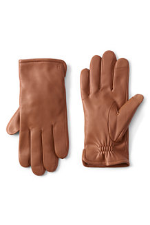 Leder-Handschuhe mit Kaschmirfutter für Herren