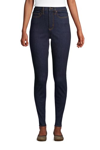 Women's Slimming Jeans, High Waisted Skinny Leg, Indigo