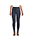 Jean Amincissant Skinny Taille Haute Indigo, Femme Stature Standard