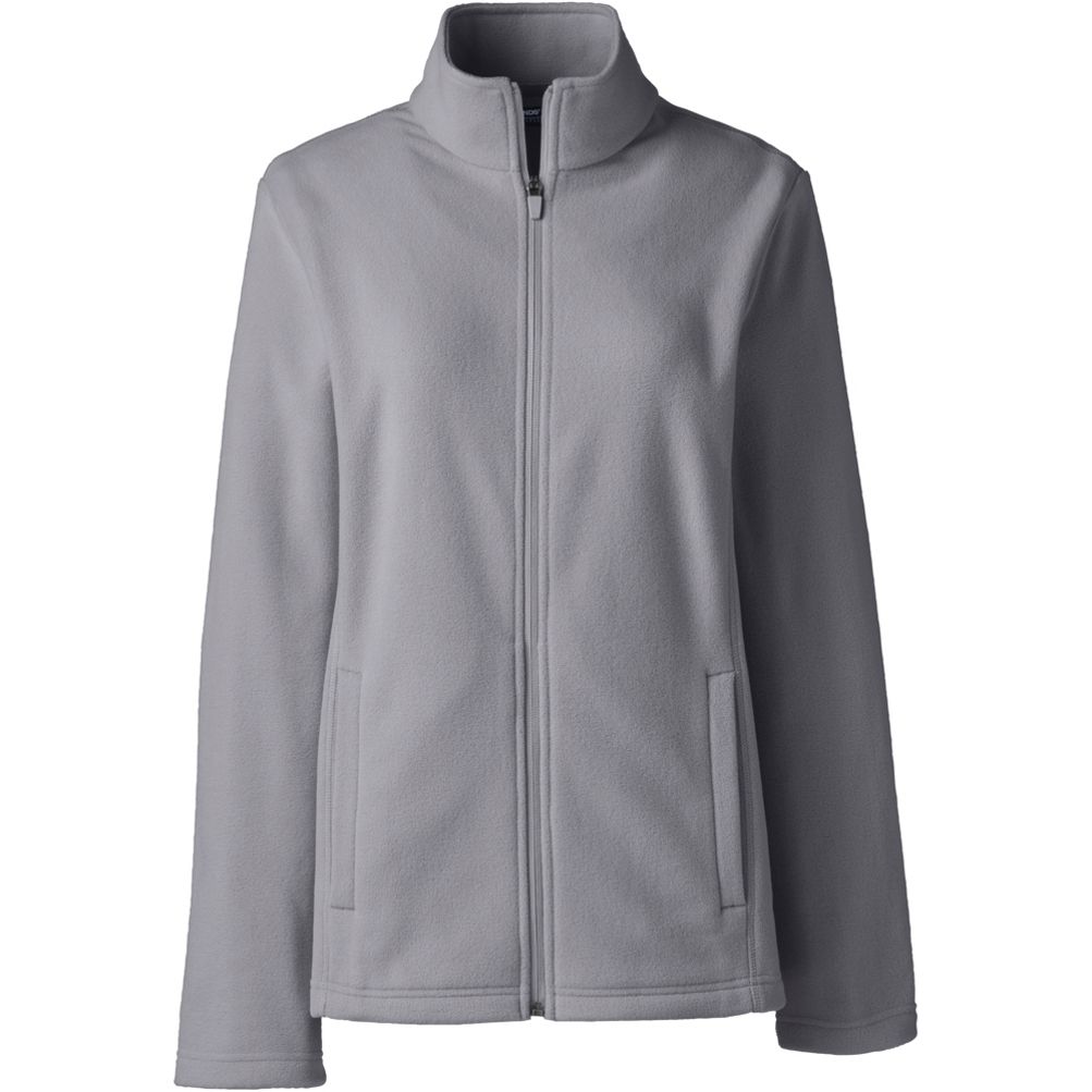 Lands' End Women's Tall Full Zip Fleece Jacket