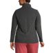 School Uniform Women's Plus Size Thermacheck 100 Fleece Quarter Zip Pullover Top, Back